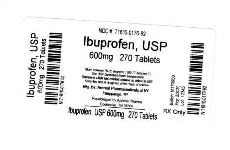 Bottle Label 600 mg