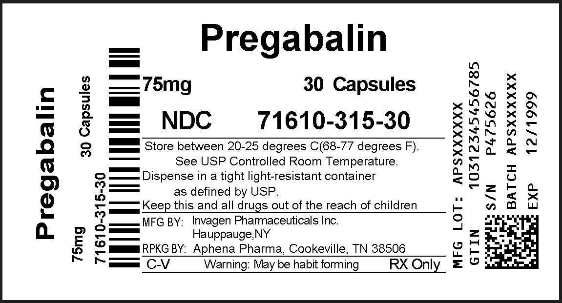 Bottle Label 75 mg