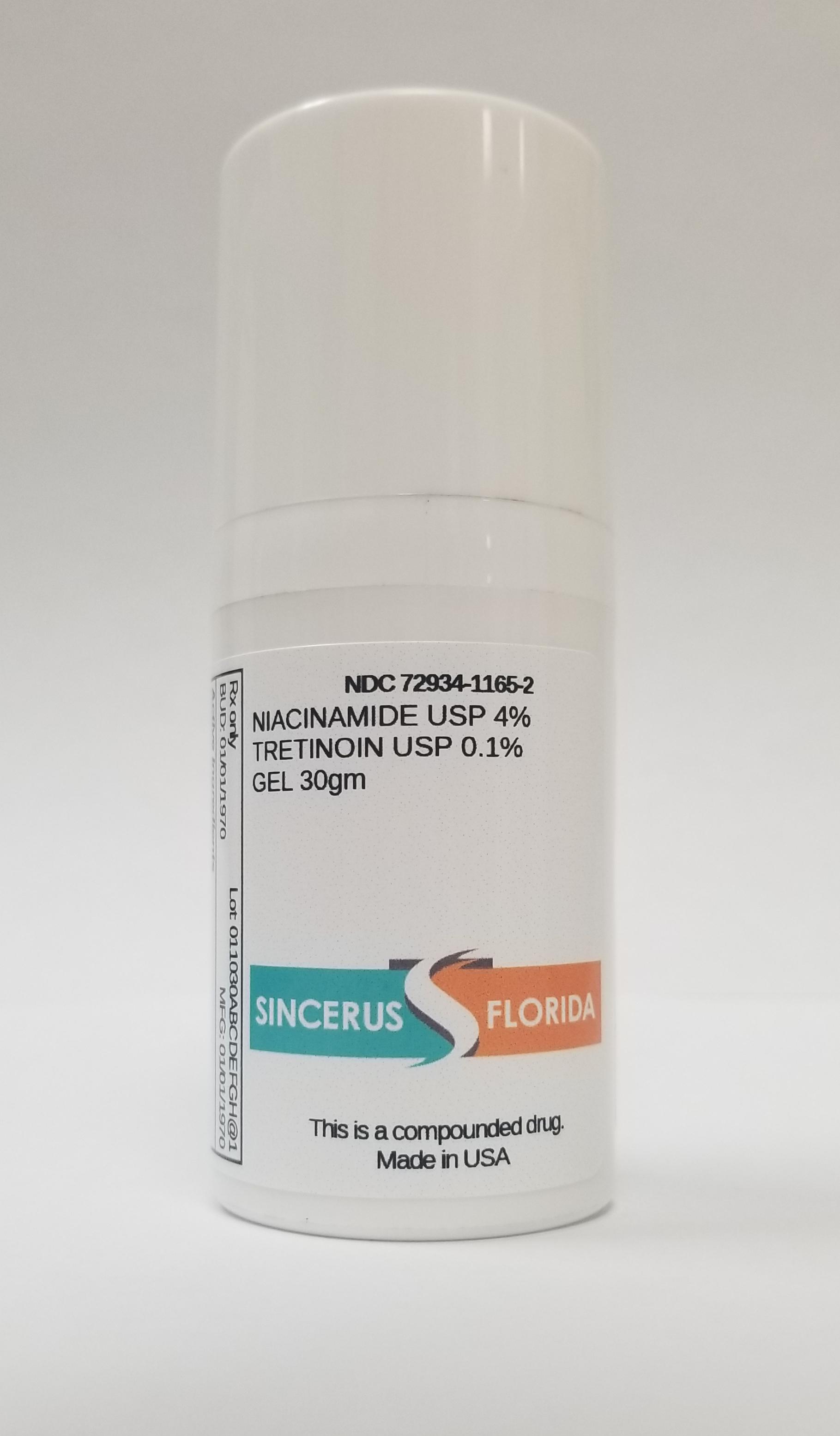 Gel 30gm  Sincerus Florida  This is a compounded drug  Made in USA