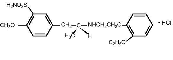 structured formula for tamsulosin