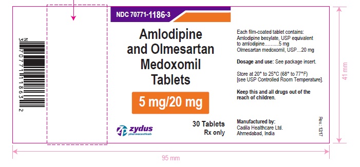 Amlodipine and olmesartan medoxomil  tablets