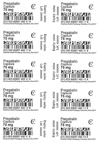 75 mg Pregabalin Capsule Blister