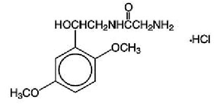 Structural formula of Minocycline Hydrochloride