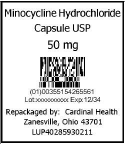Minocycline HCl Pouch