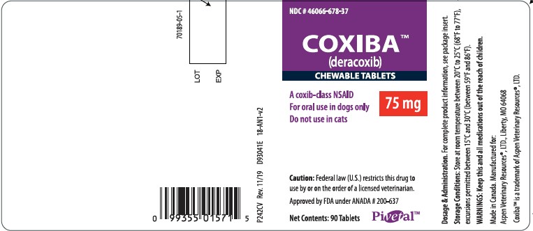 75 mg 90 count bottle label