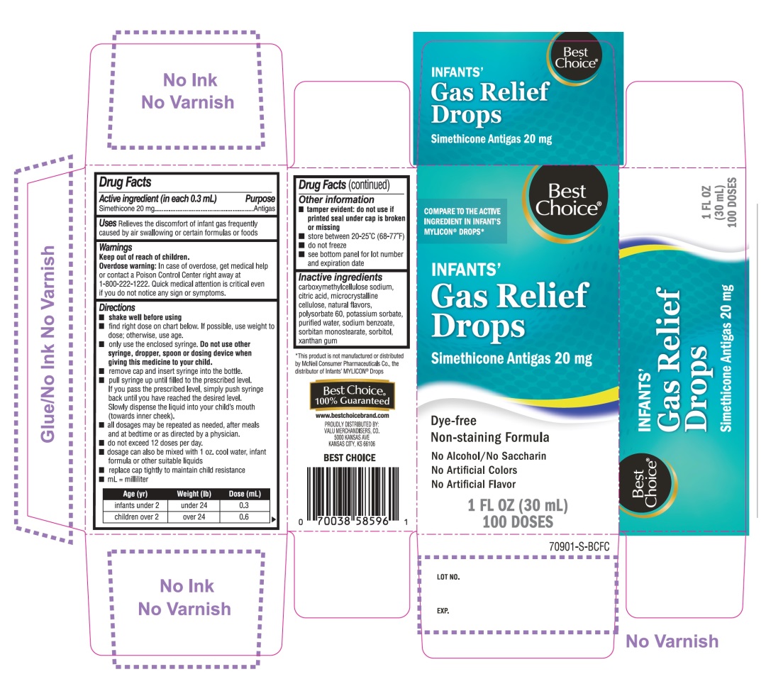 Best Choice Gas Relief Drops