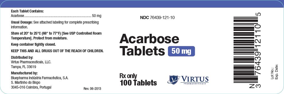 Acarbose  Tablets, 50 mg 100s