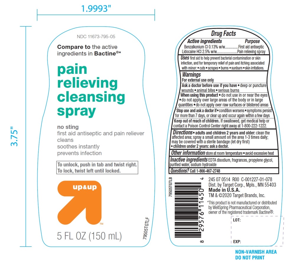 Target Pain Relieving cleasing spray