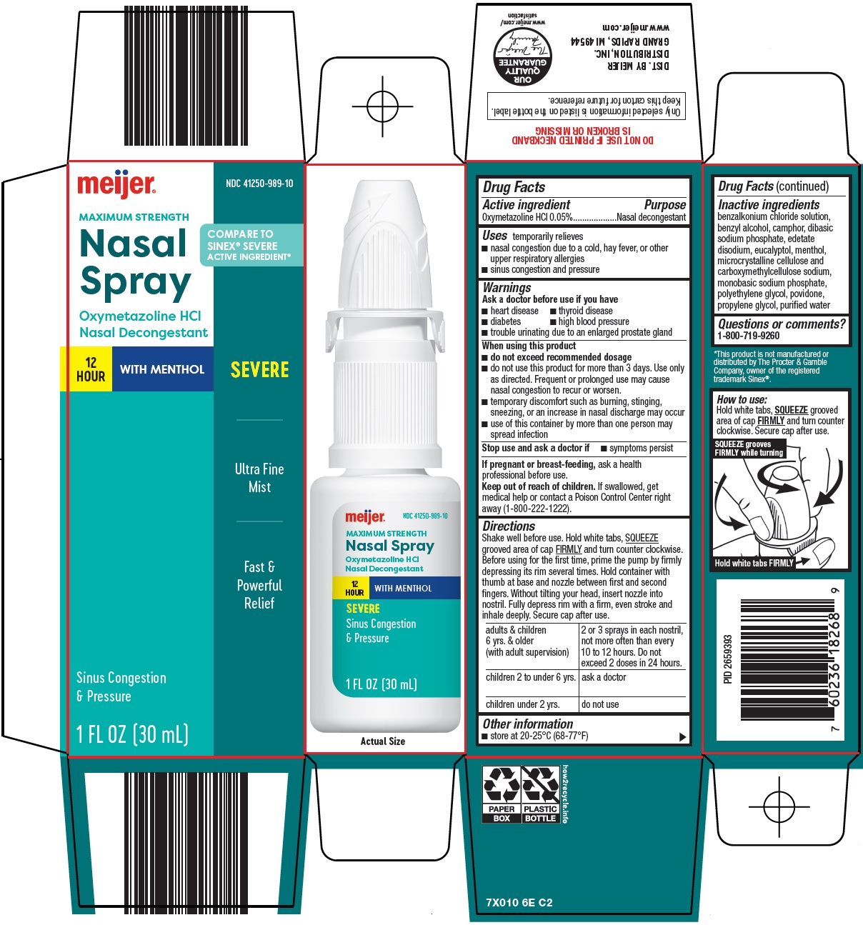 Nasal Spray Carton