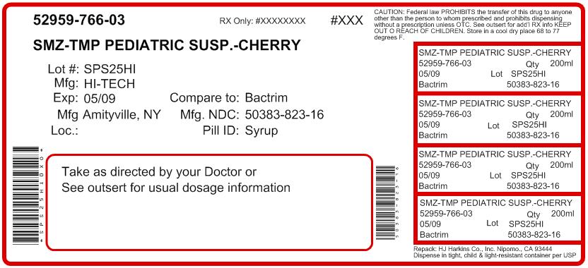 Image of Container Label - Cherry Flavor