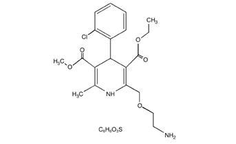 Amlodipine Besylate Chemical Structure