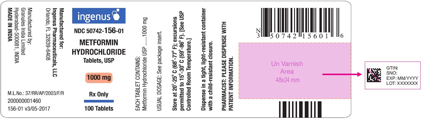 Bottle Label 1000 mg - 100s Count