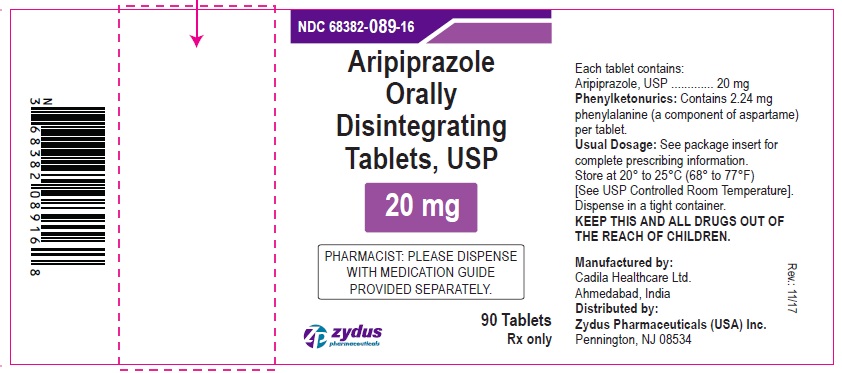 Aripiprazole Orally Disintegrating Tablets