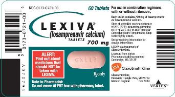 Lexiva Tablets Label