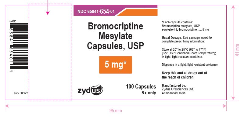 bromocriptine mesylate capsules, 5 mg