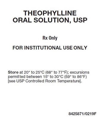 80 mg/15 mL Theophylline Oral Solution