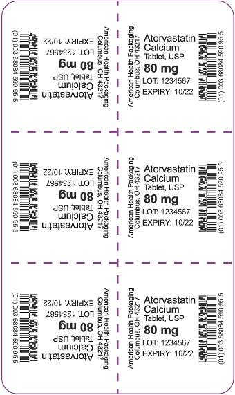 80 mg Atorvastatin Calcium Tablet Blister