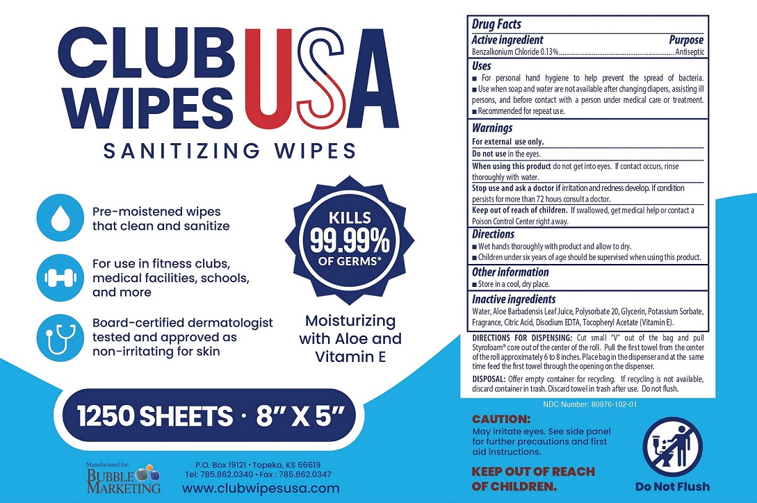 club wipes