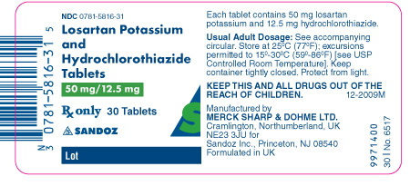Bottle Label 50 mg/12.5 mg