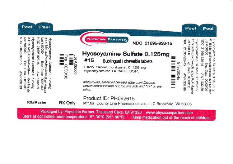 Hyoscyamine Sulfate 0.125mg