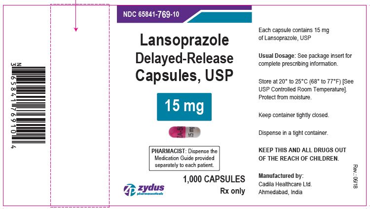Structured formula for lansoprazole