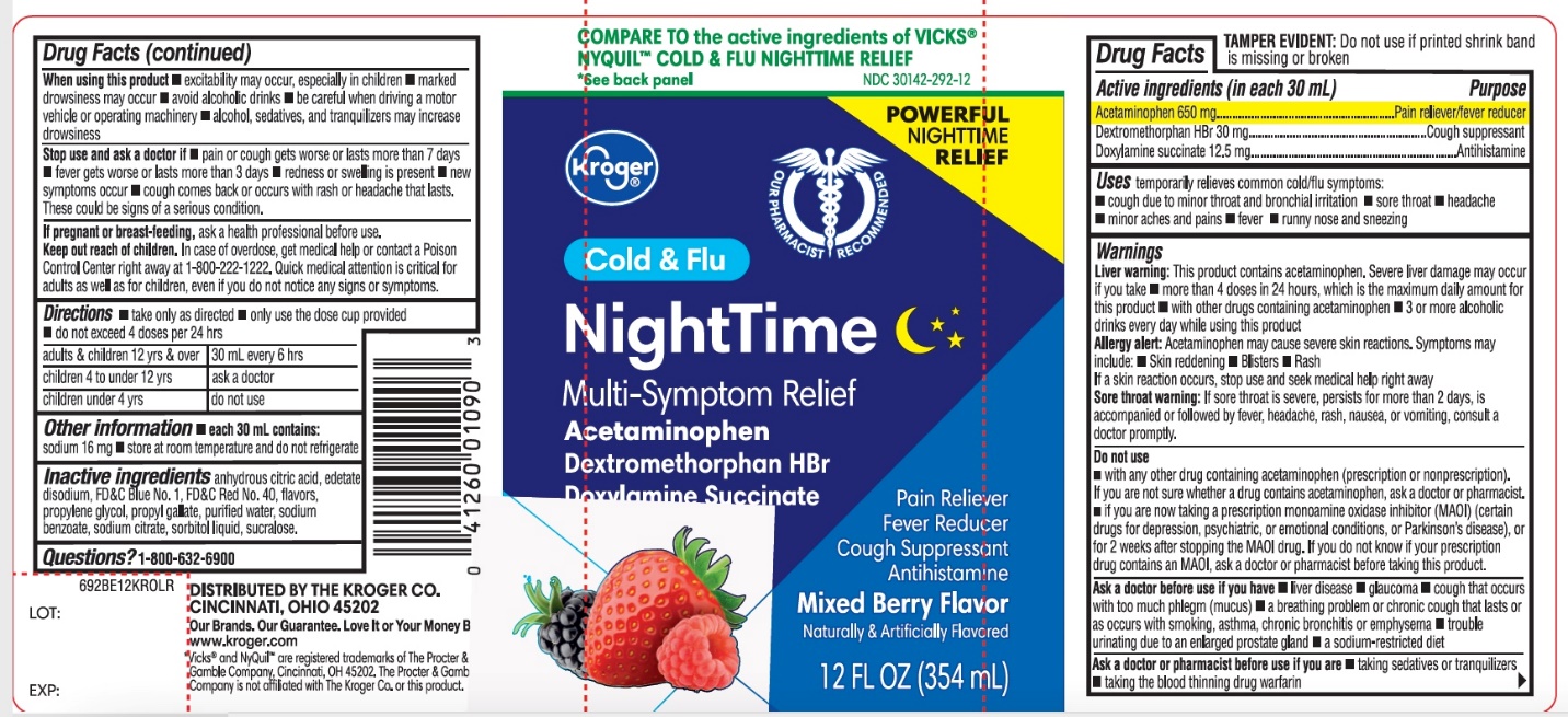 Kroger Nighttime Cold and Flu Relief