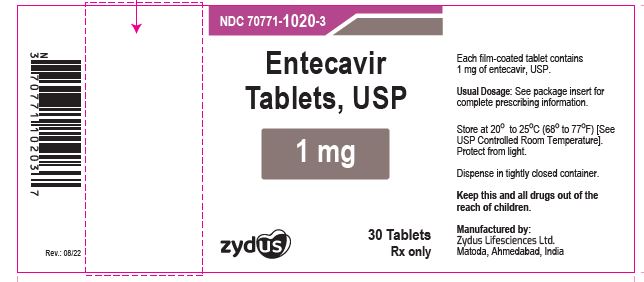 Entecavir tablets
