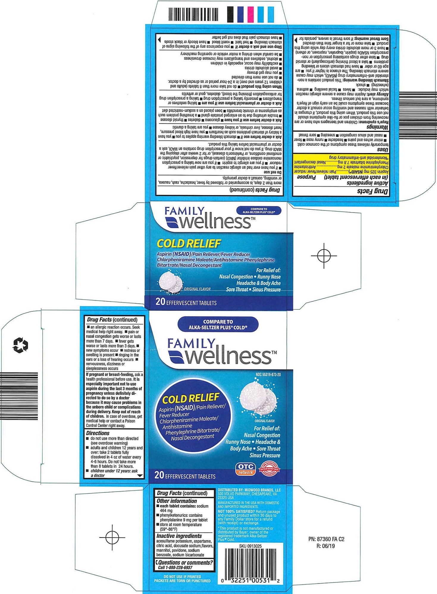 Family Wellness Cold 20ct