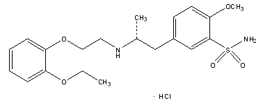Tamsulosin Structural Formula