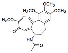 Structural Formula of Colchicine
