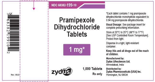 Pramipexole Dihydrochloride Tablets , 1 mg