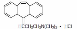 Cyclobenzaprine 10 mg Structure Image