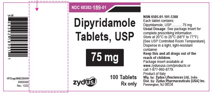 Dipyridamole Tablets, 75 mg