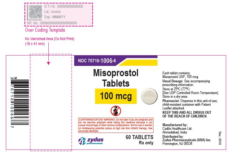 Misoprostol tablets