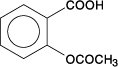 Aspirin Chemical Structure