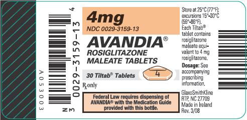 4 mg bottle label