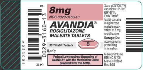 8 mg bottle label