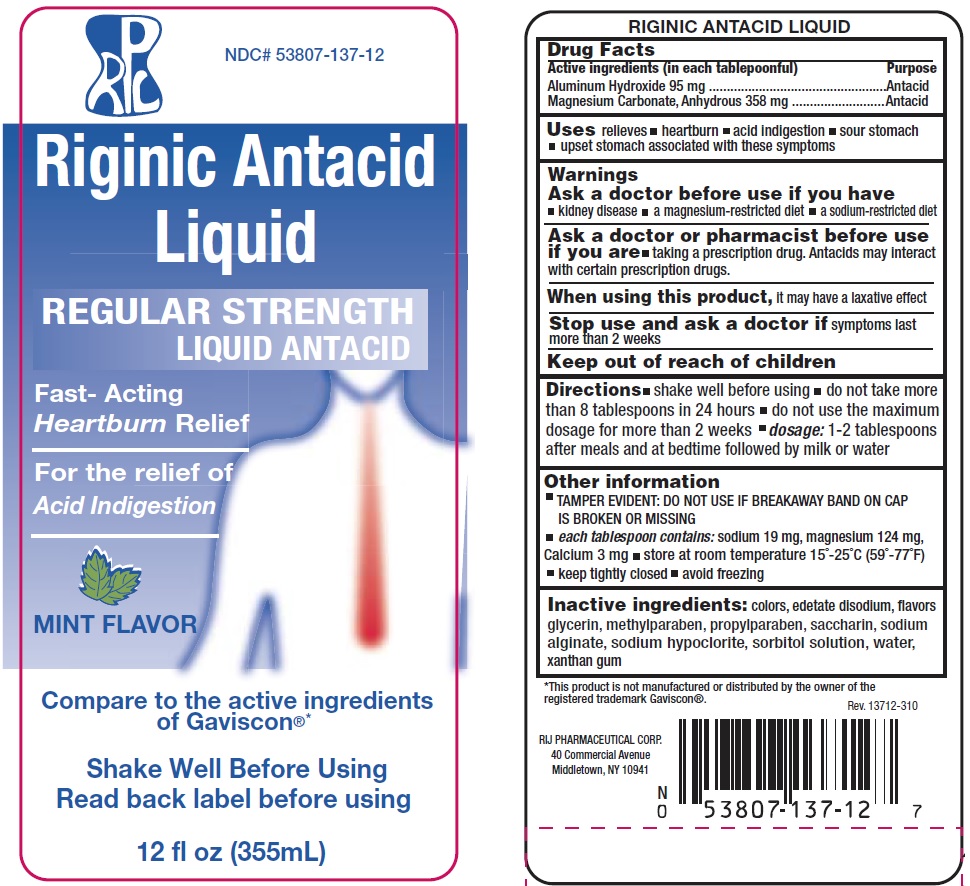 Riginic Antacid Liquid | Aluminum Hydroxide And Magnesium Carbonate Liquid Breastfeeding