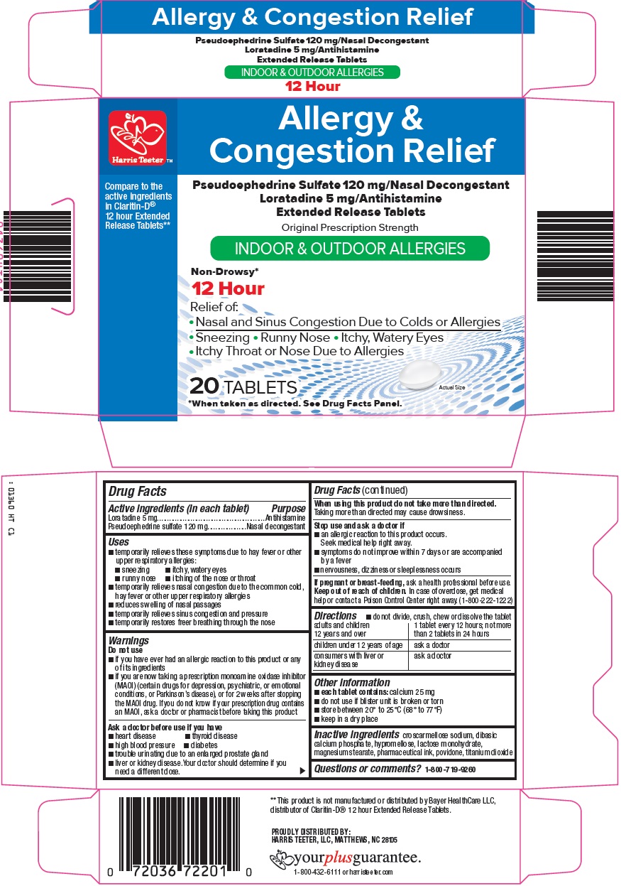 Harris Teeter Allergy & Congestion Relief image