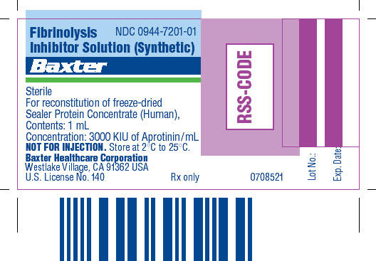 Fibrinolysis Inhibitor vial label