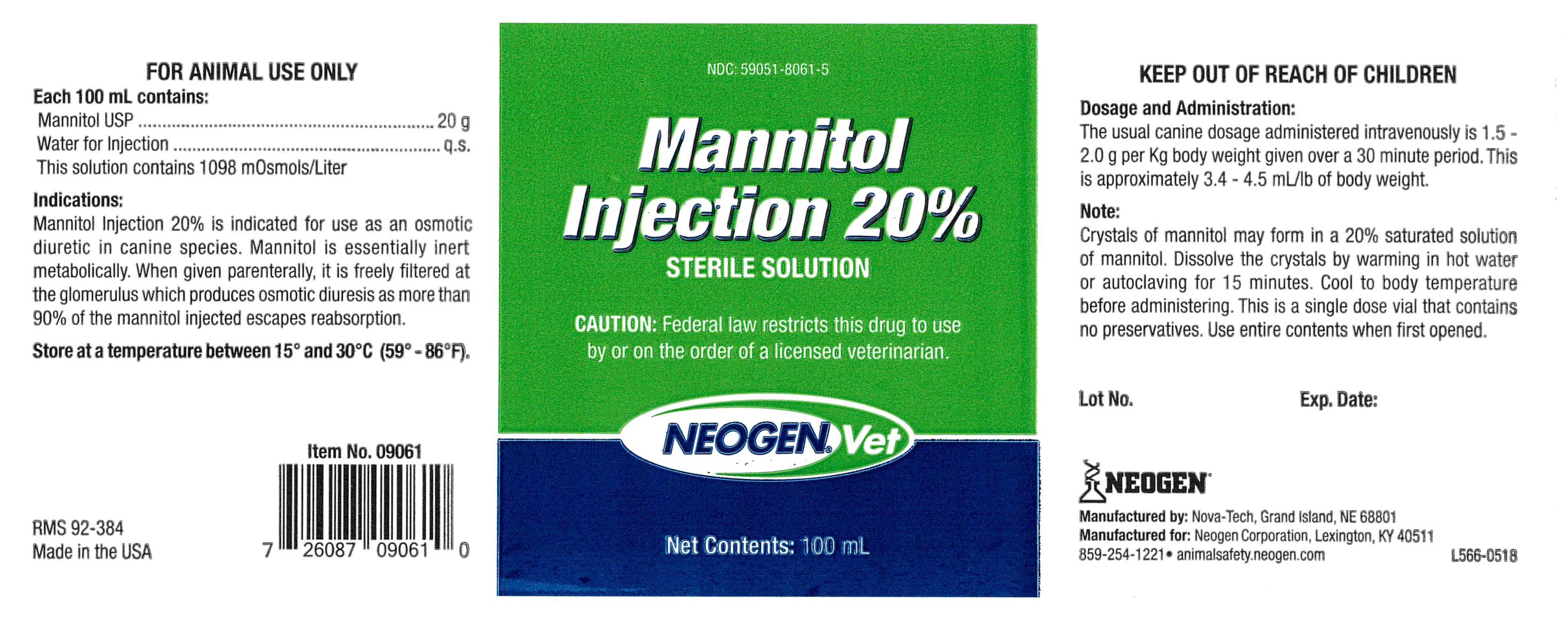 Mannitol Injection 20%