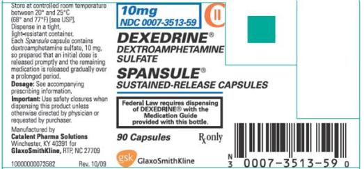 10 mg, 90-capsule bottle label