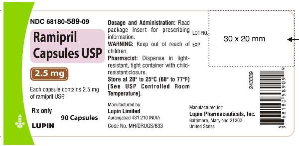 Bottle Label - 2.5 mg