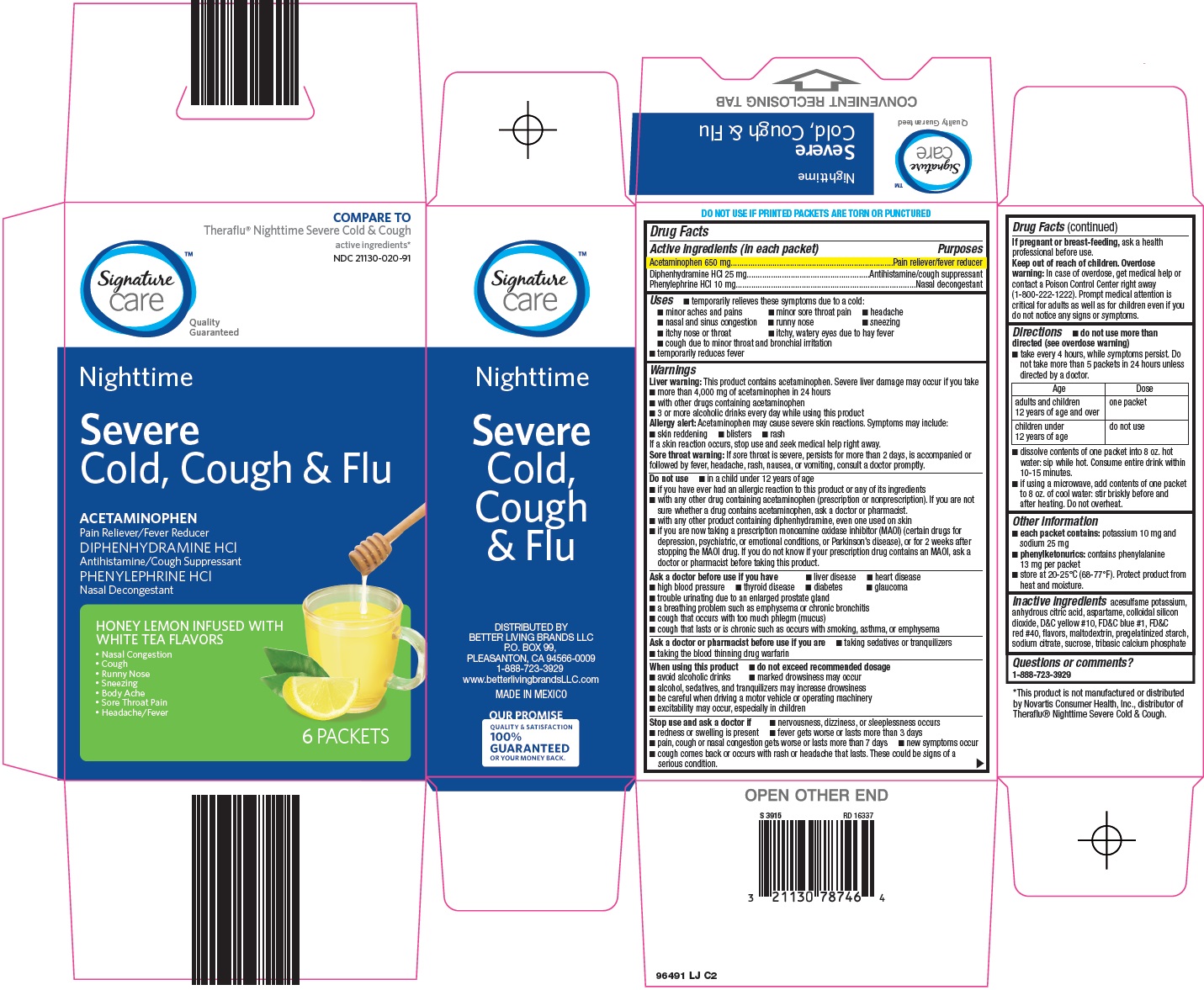Severe Cold, Cough & Flu Carton