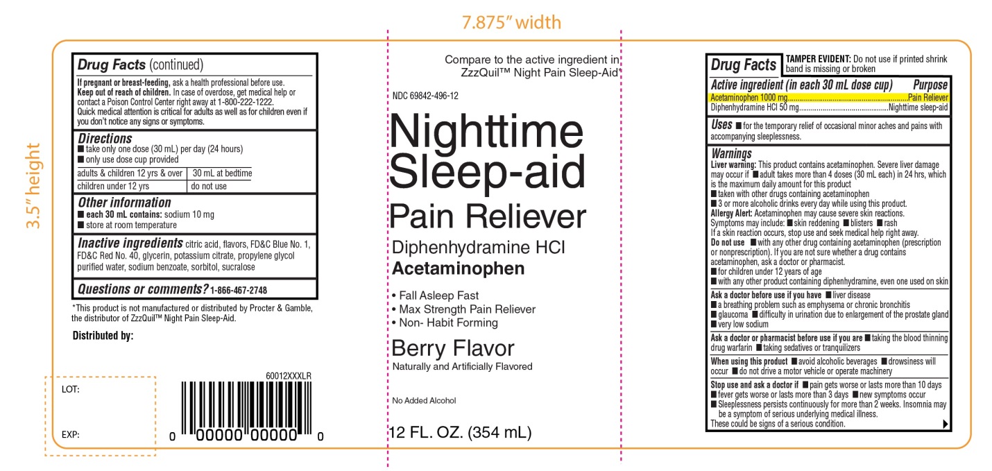 CVS Nighttime Sleep Aid Berry Flavor
