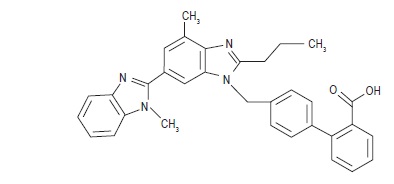 structure product formula for telmisartan