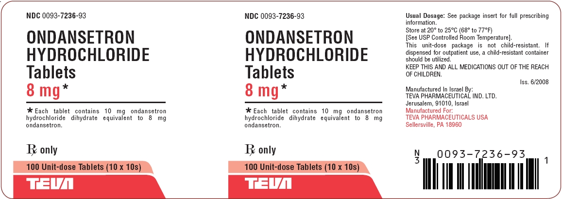 Image of 8 mg Unit-Dose Box Label