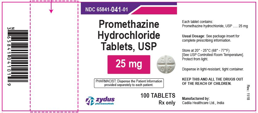 Promethazine Tablets, 25 mg