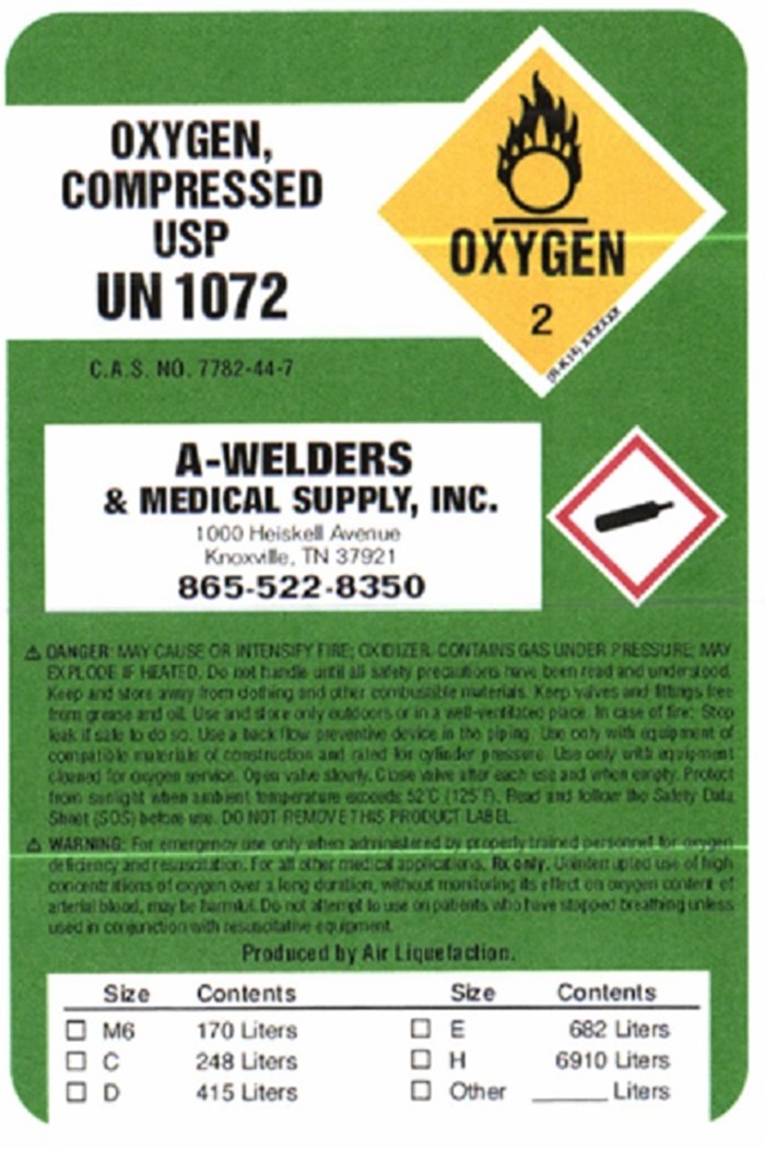 Oxygen Body Label