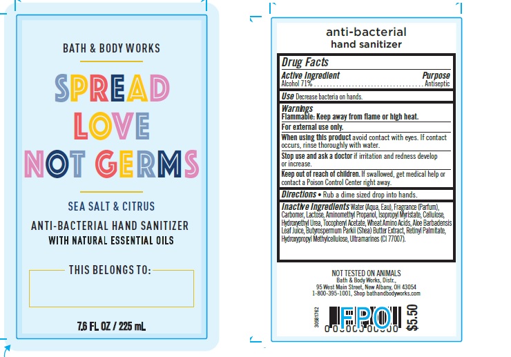 AB HS Spread Love Not Germs (Sea Salt and Citrus)
